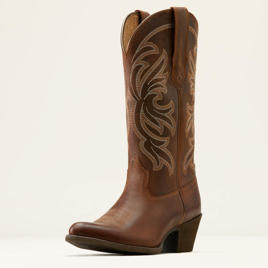 Ariat WMS Heritage J Toe Western Boot dam boots sassy brown