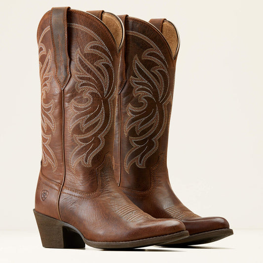 Ariat WMS Heritage J Toe Western Boot dam boots sassy brown