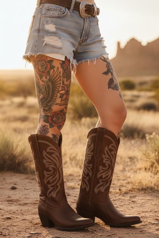 Ariat WMS Heritage J Toe Western Boot dam boots sassy brown