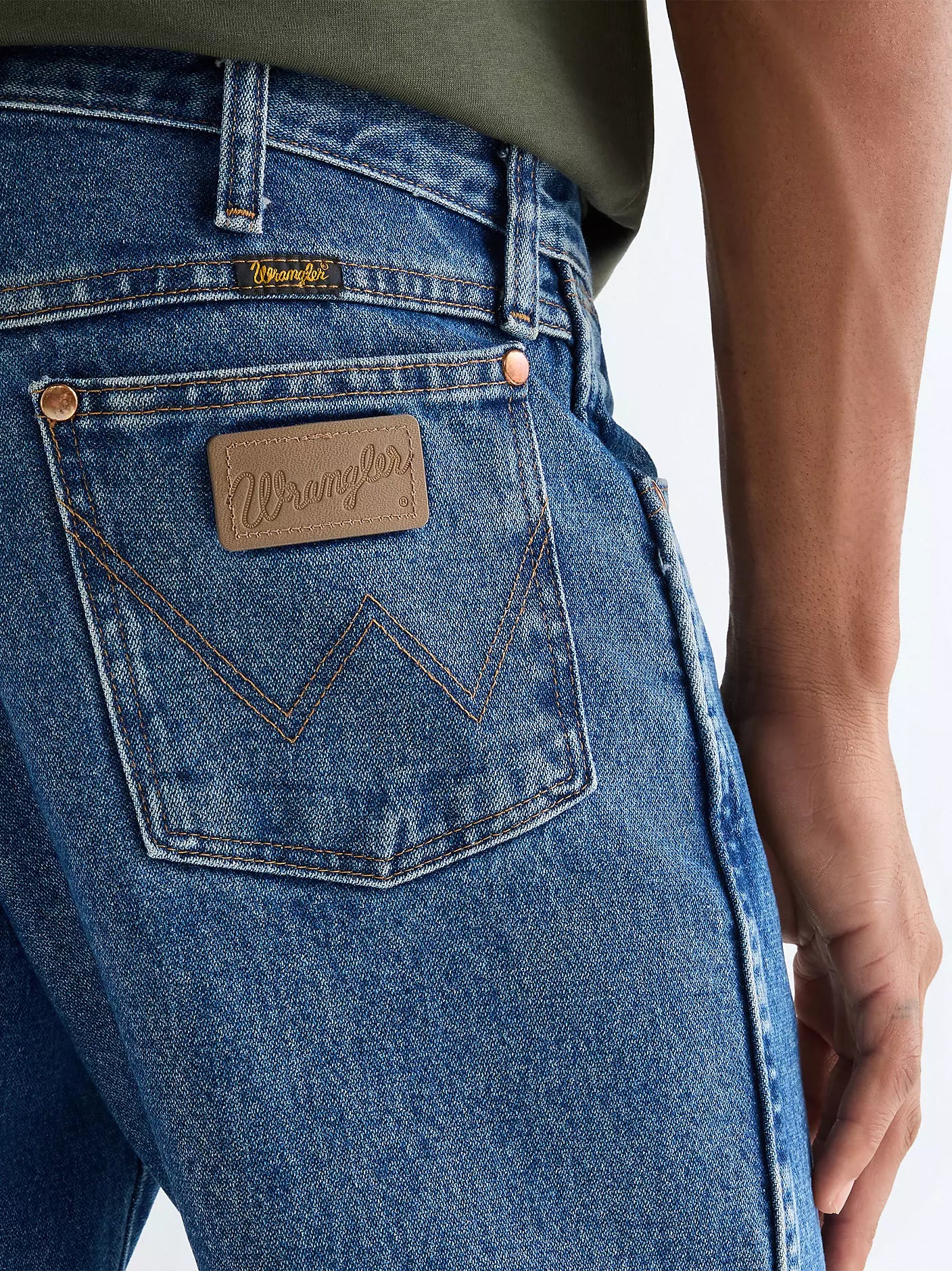 Wrangler 13 MWZ Cowboy cut Stonewashed
