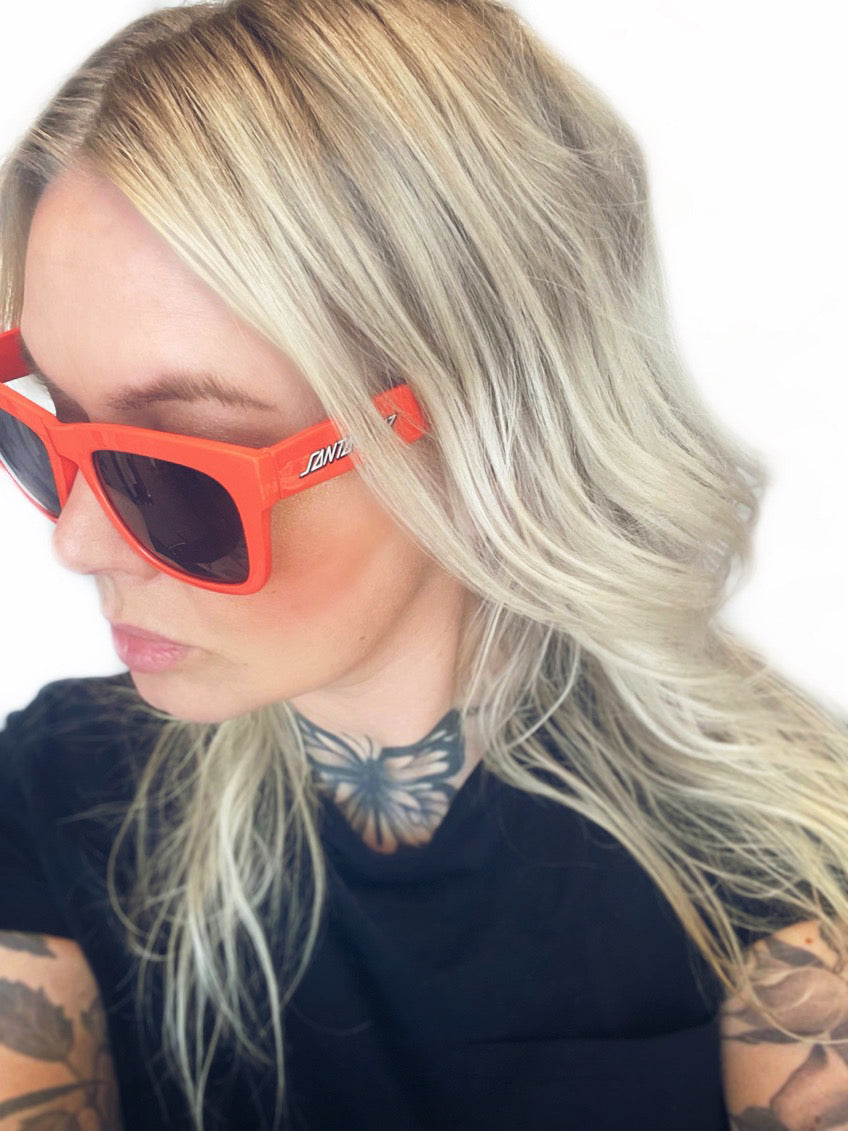 Santa cruz solglasögon orange unisex