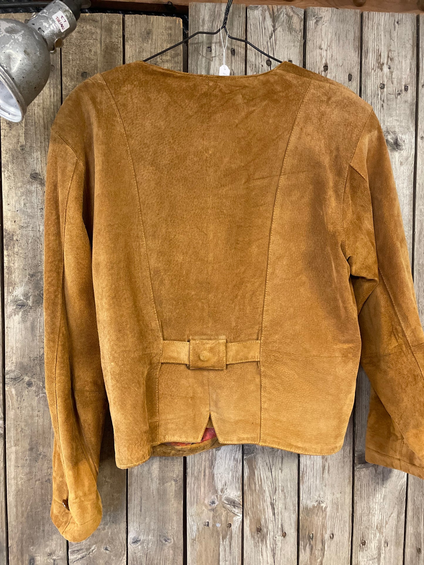 Vintage mocka dam western jacka strlk 42
