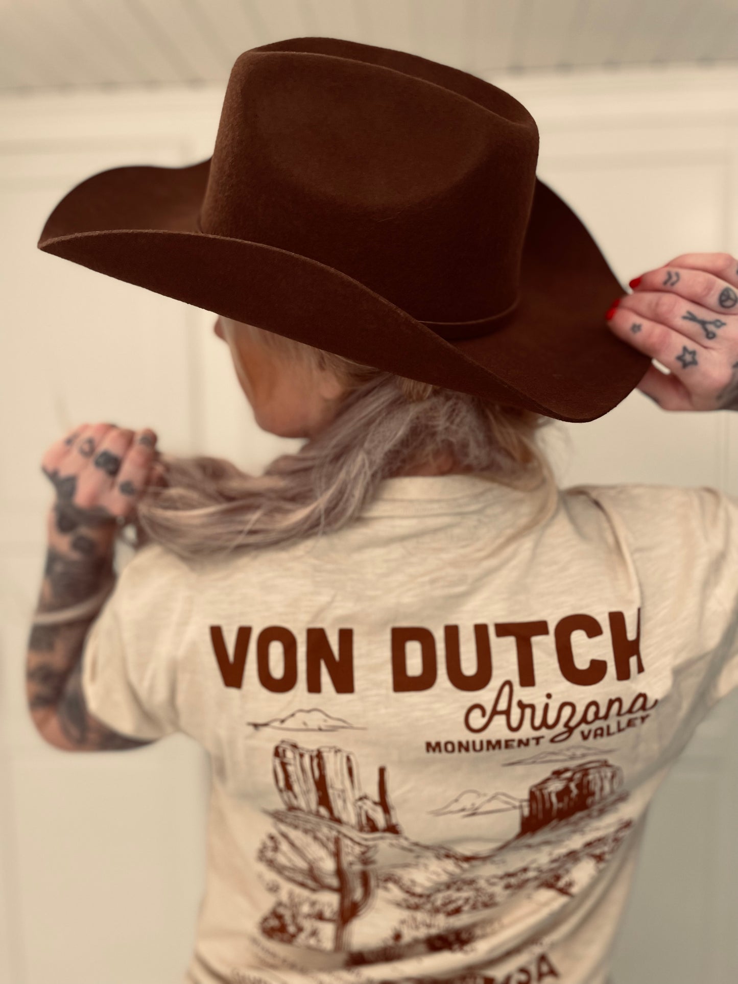 Von Dutch Arizo t-shirt cream