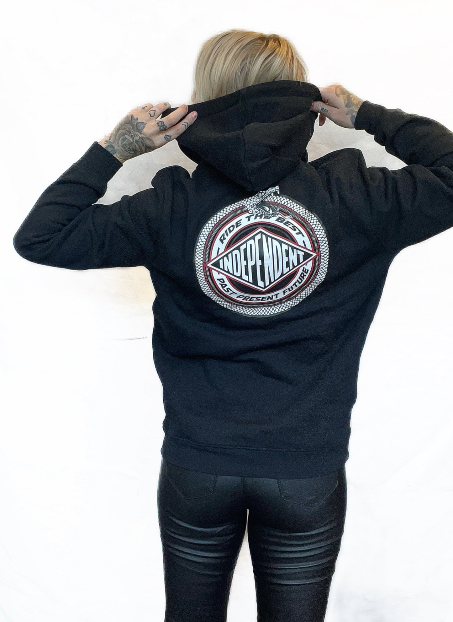 Independent Tjocktröja luva eternal svart unisex