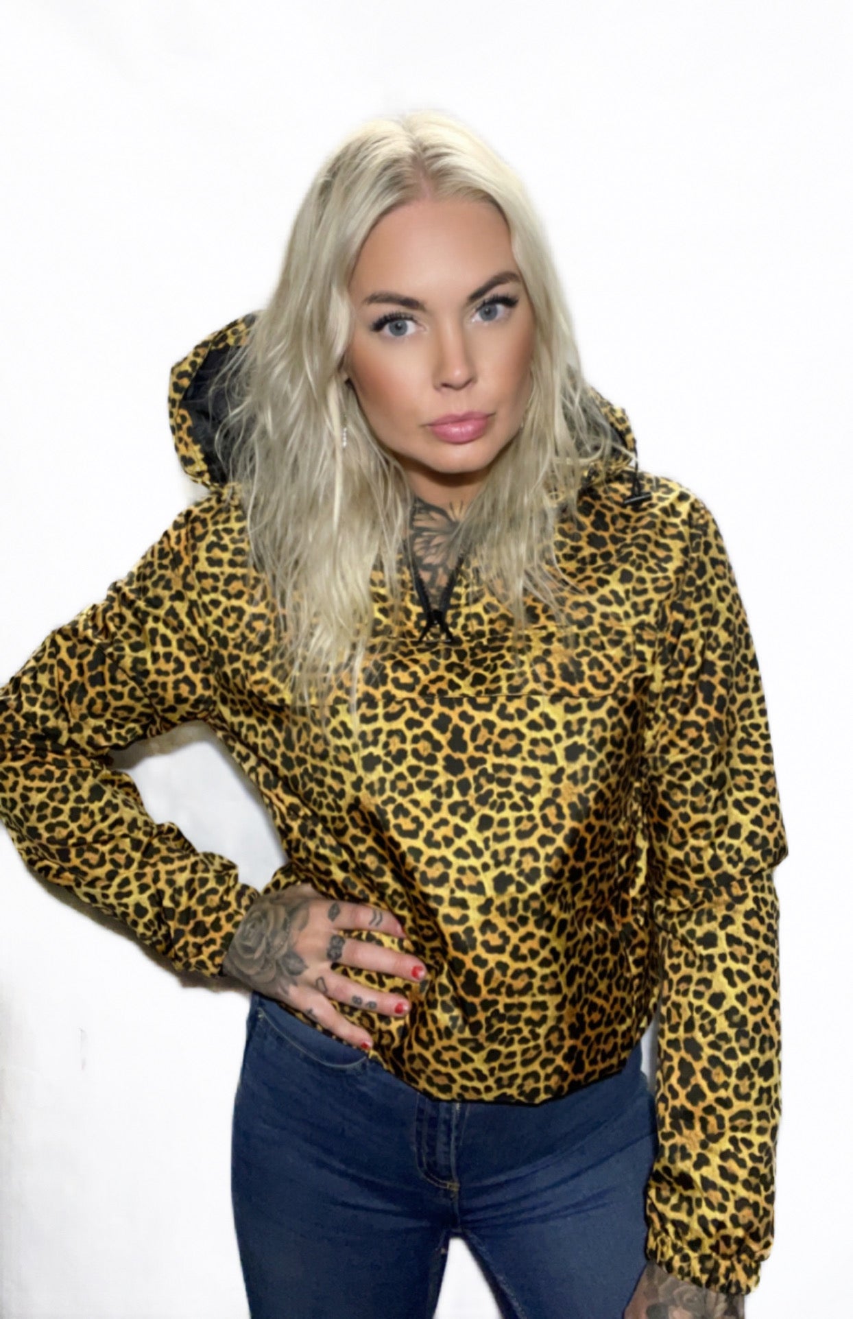 urbanclassic vind jacka Leopard dammodell