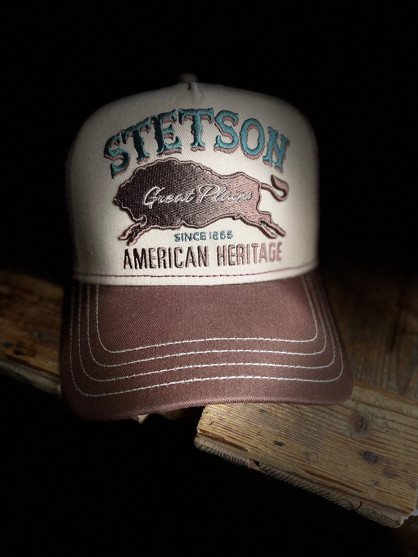 Stetson Trucker Keps Bull