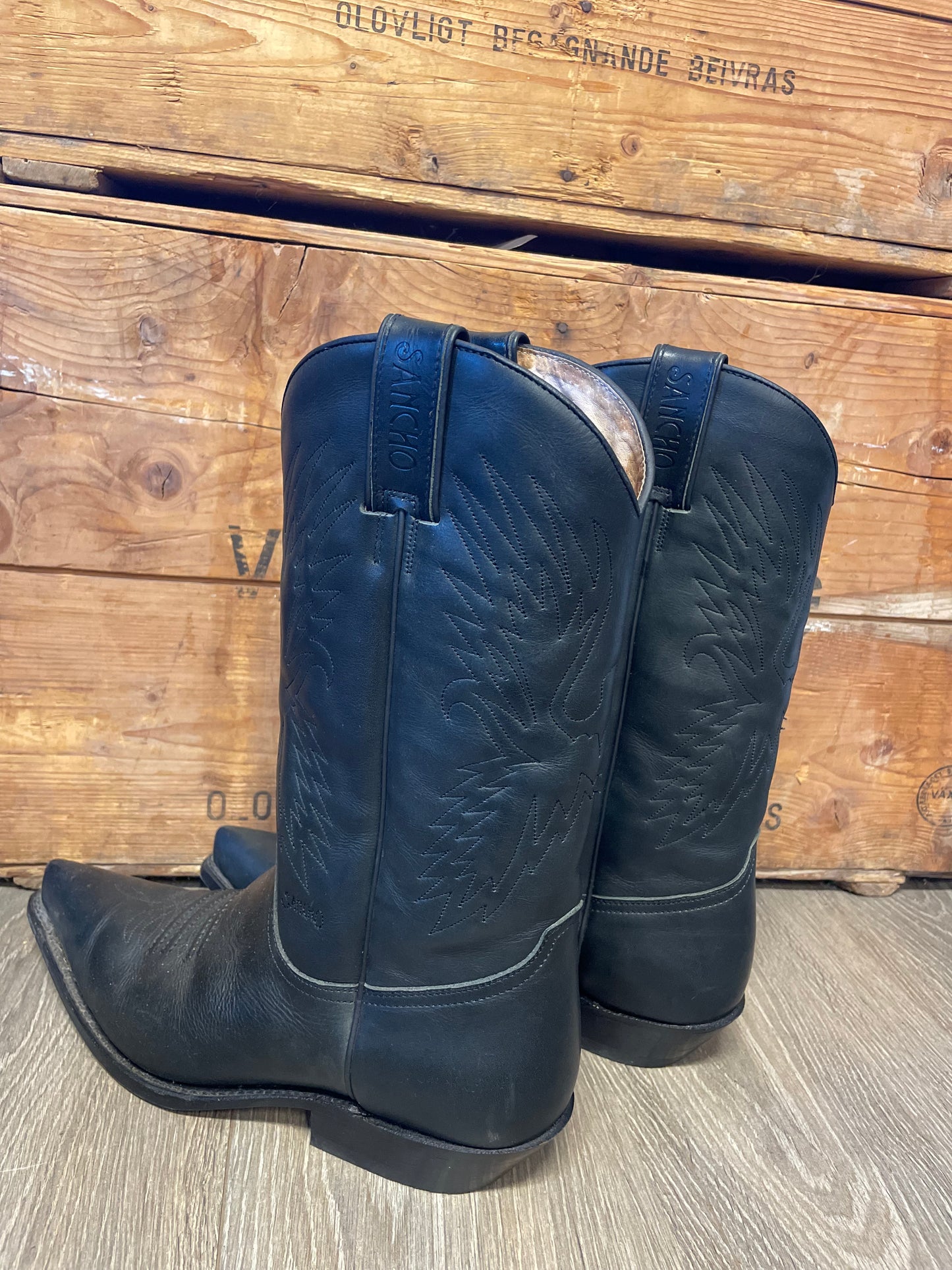 Vintage boots sancho western boots
