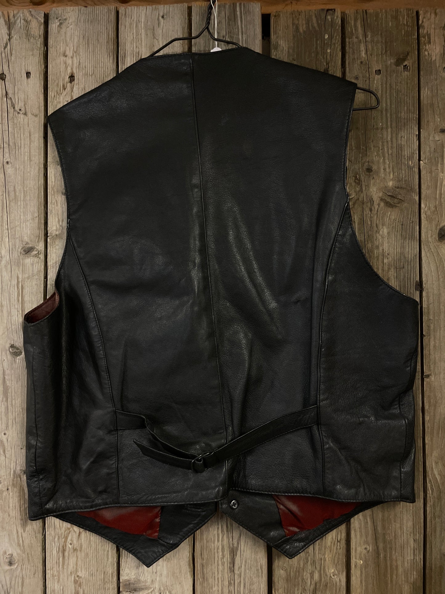 Rebell skinnväst vintage medium/large svart