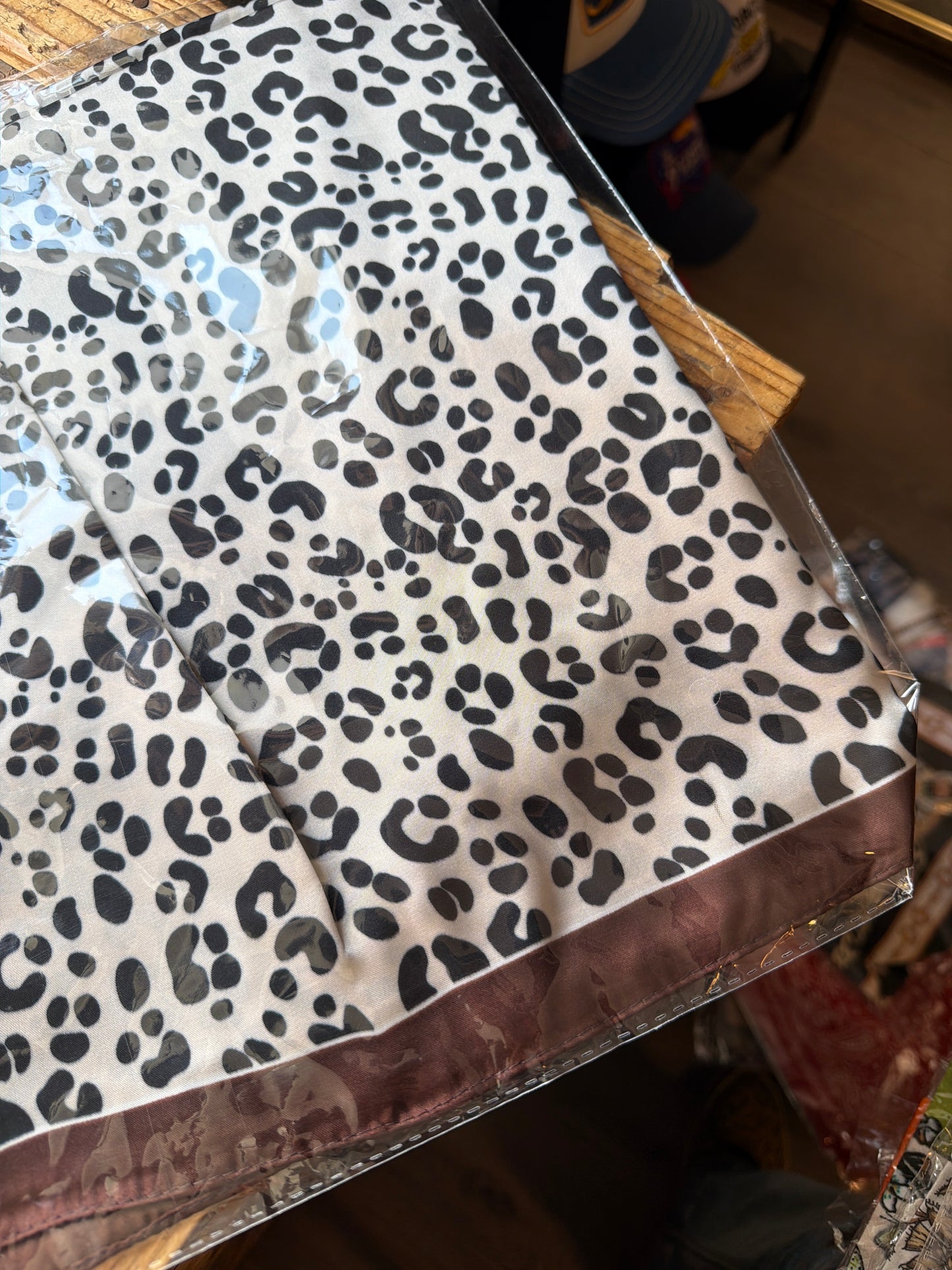 Rebell wild rags Texas scarf leopard