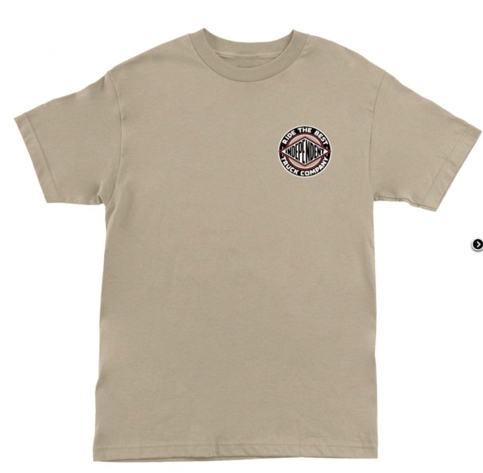 Independent Tshirt btg summit beige unisex