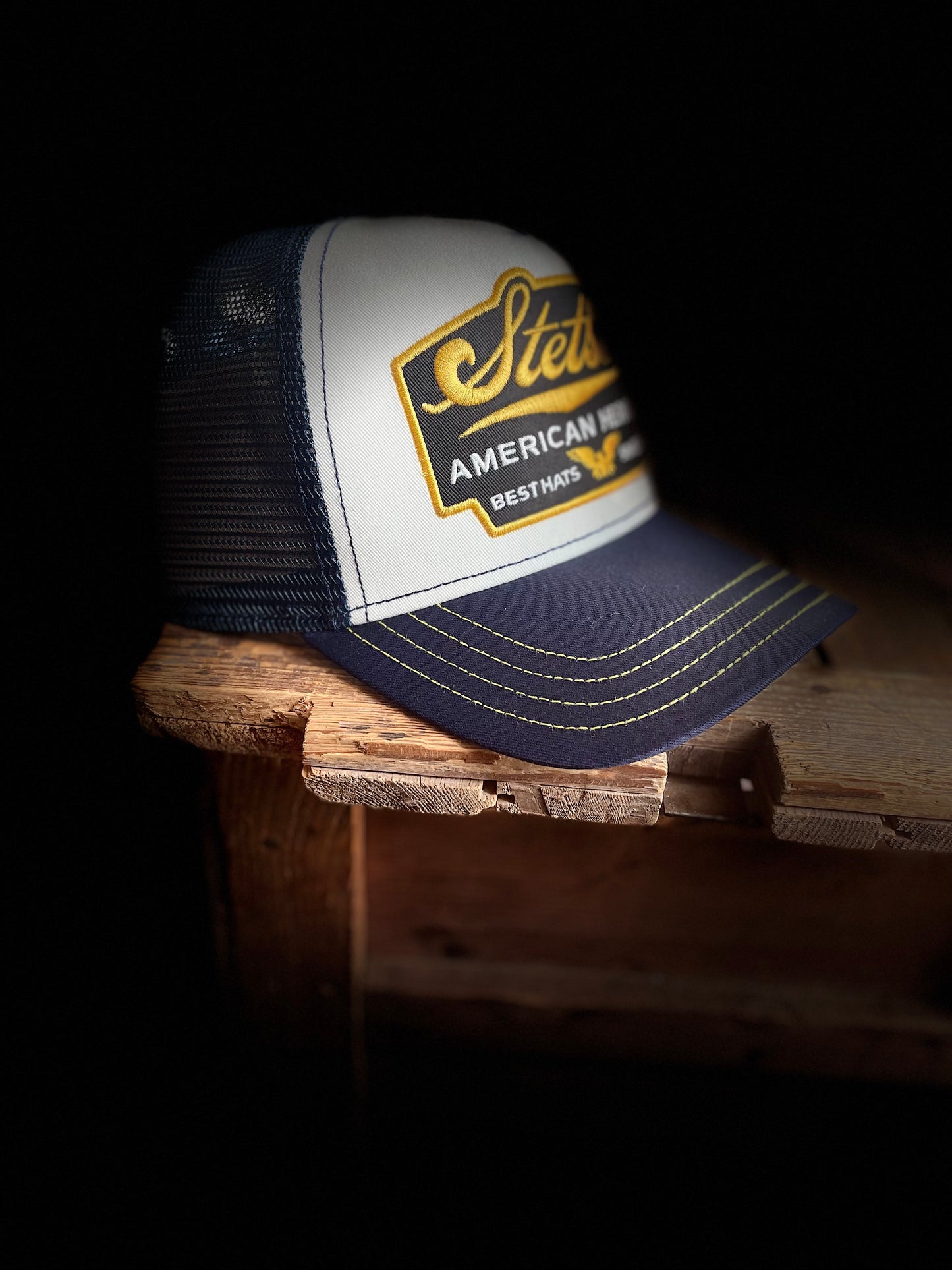 Stetson Trucker Keps blå heritage