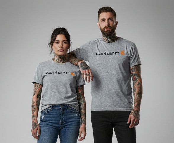 carhartt tshirt grå klassisk unisex