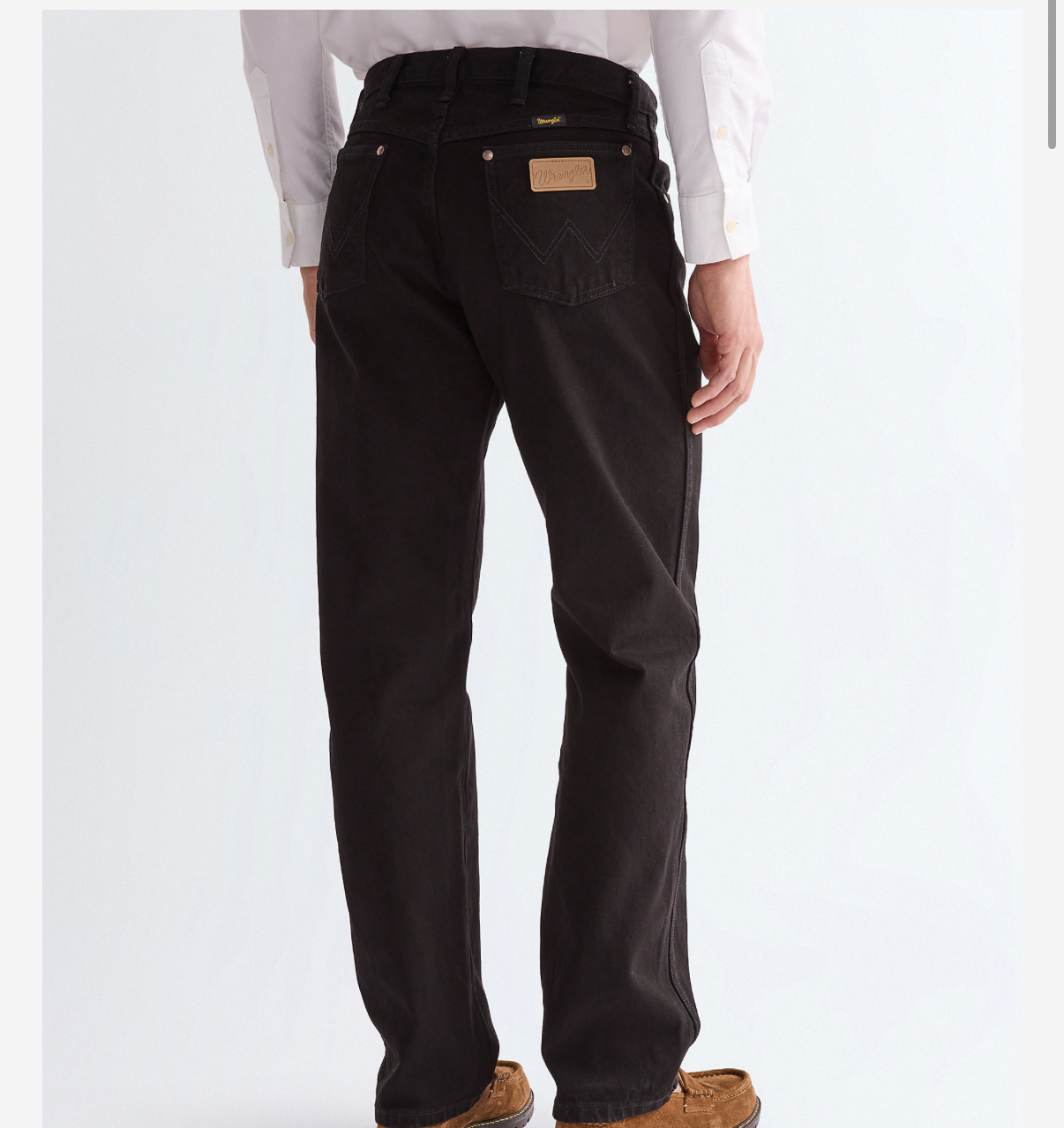 Wrangler 13 MWZ Cowboy cut svart