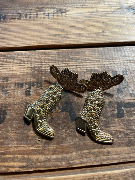 rebell örhänge boots