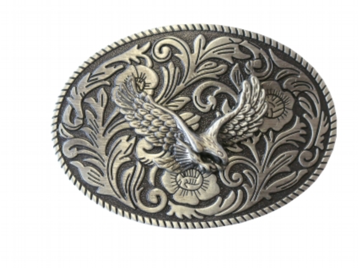 stars & stripes belt buckle