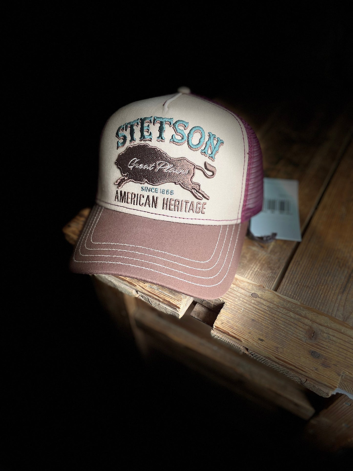 Stetson Trucker Keps Bull