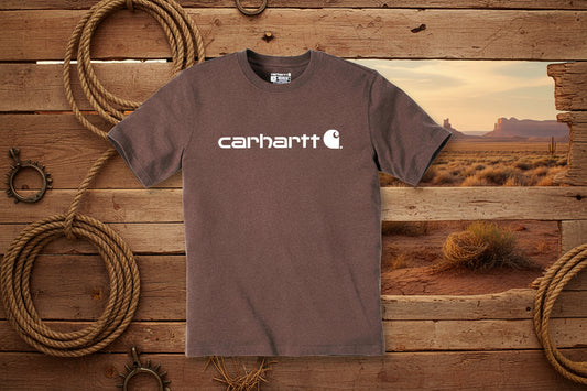 carhartt tshirt Brun klassisk unisex