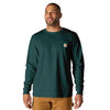 carhartt långärmad Mountain long sleeve greenstone