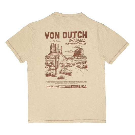 Von Dutch Arizo t-shirt cream