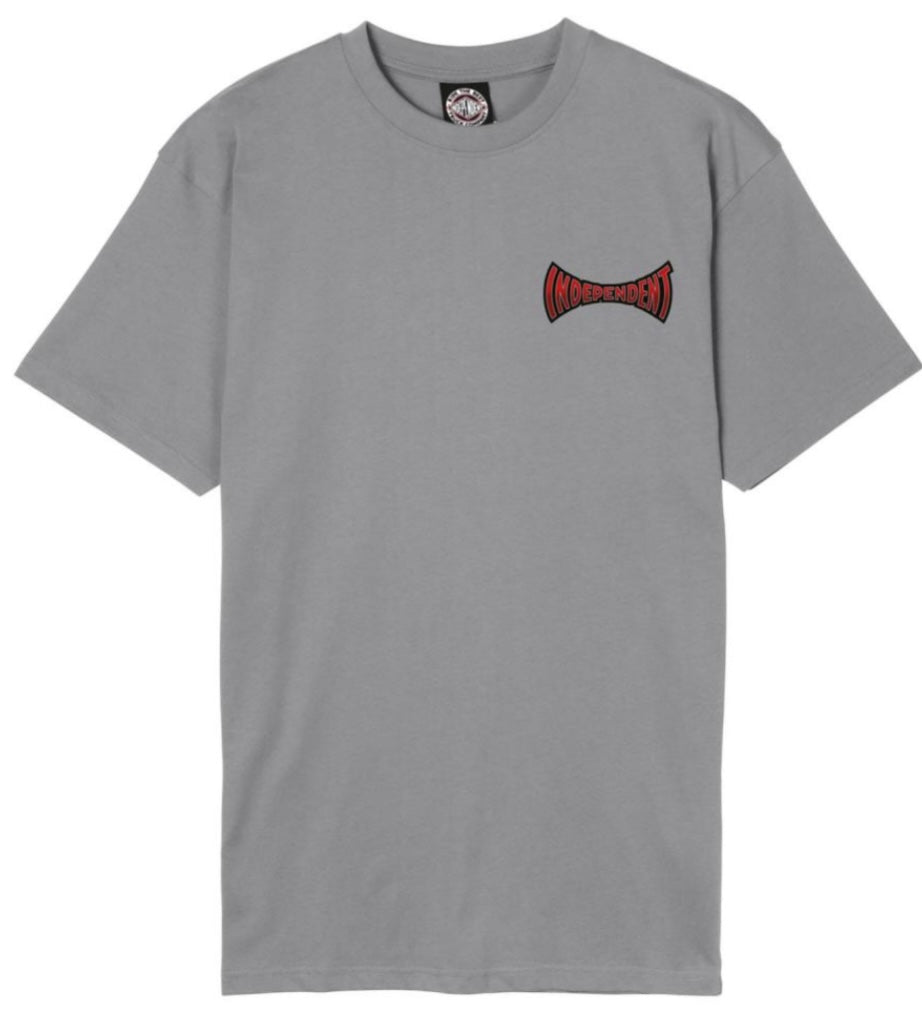 Independent Tshirt grå cement unisex