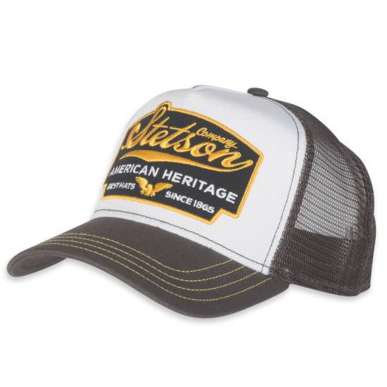 Stetson Trucker Keps American Heritage brown