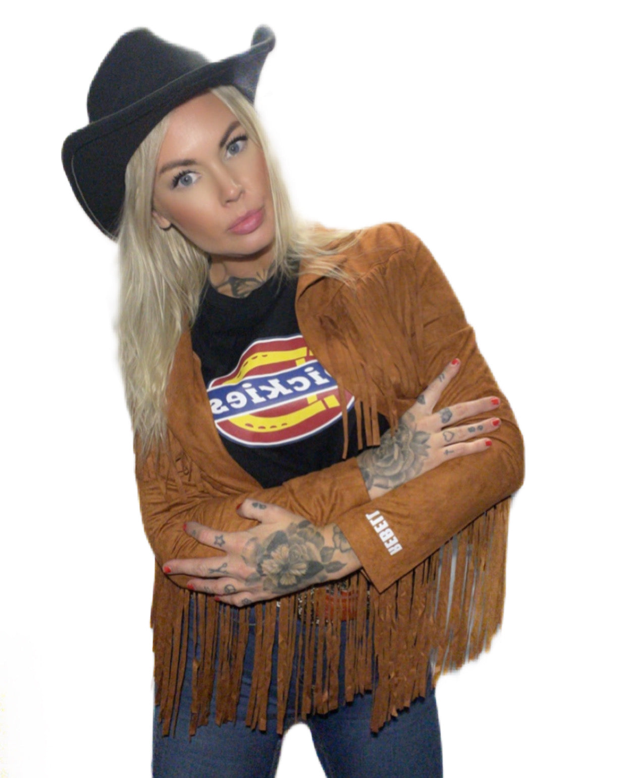 Rebell fransjacka Brown duck
