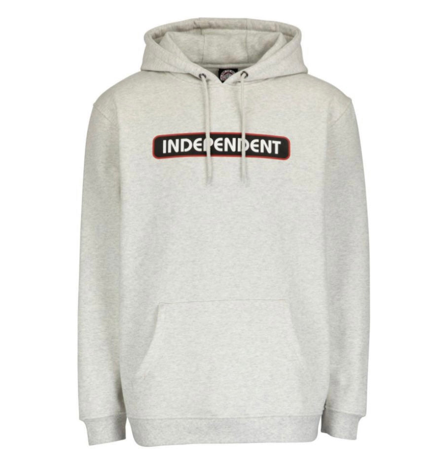 Independent Tjocktröja grå groundwork luva unisex