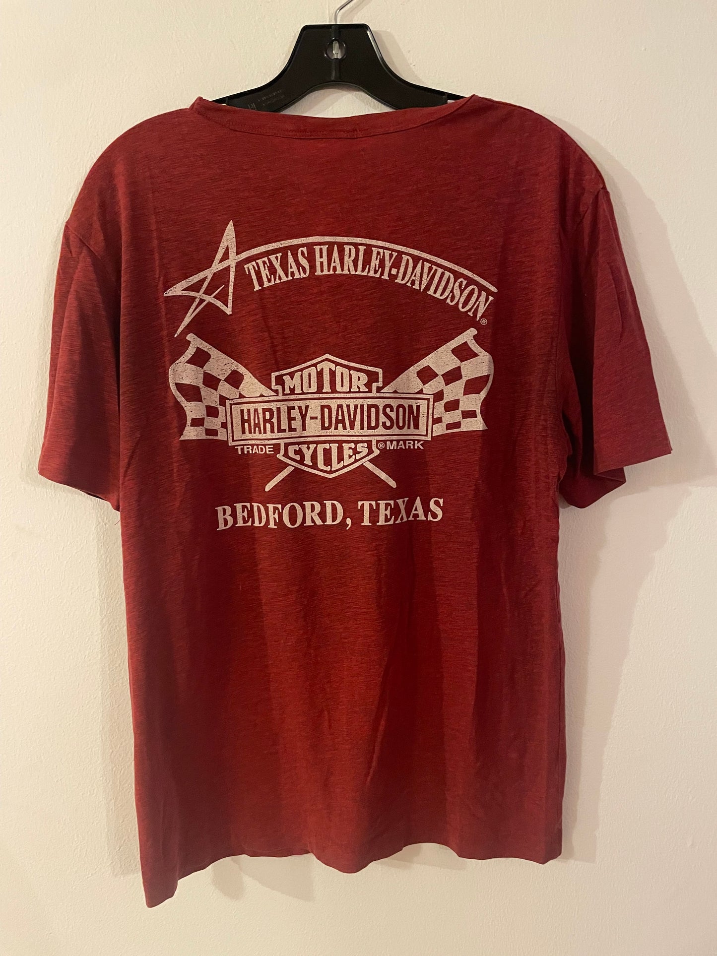 Harley Davidson motorcykel tshirt svart medium unisex