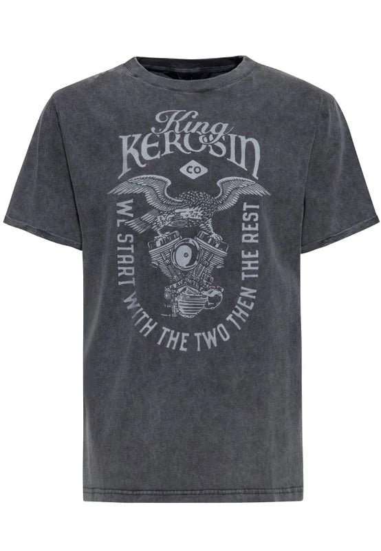 King Kerosin t-shirt We start with the two,