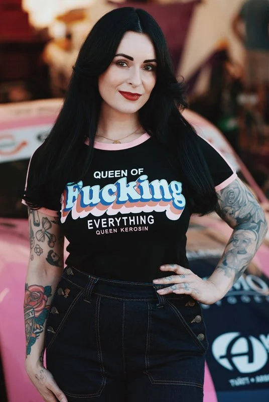 King Kerosin queen kerosin Queen Of Fucking Everything svart
