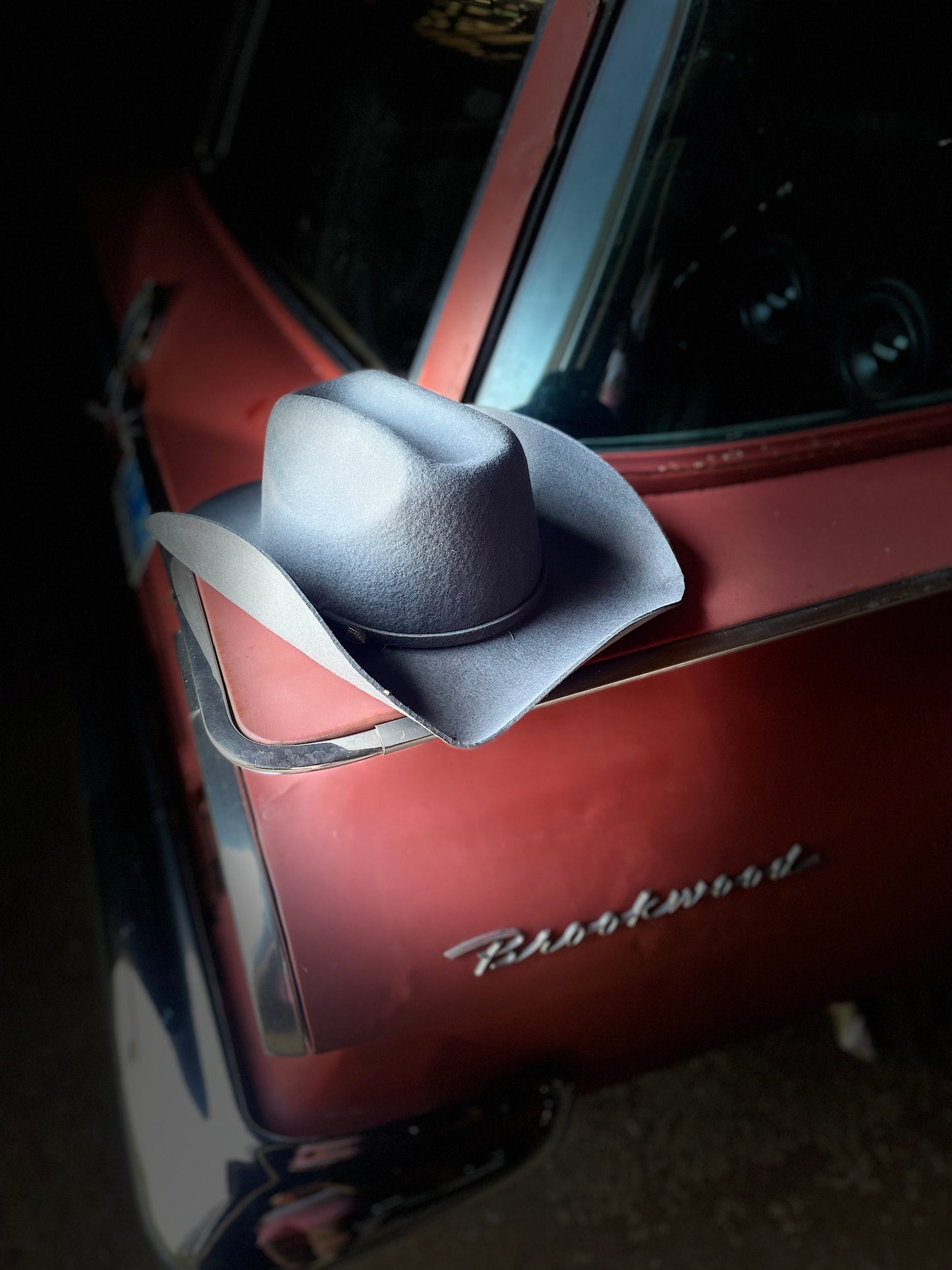 Rebell Nashville Heritage grå westernhatt