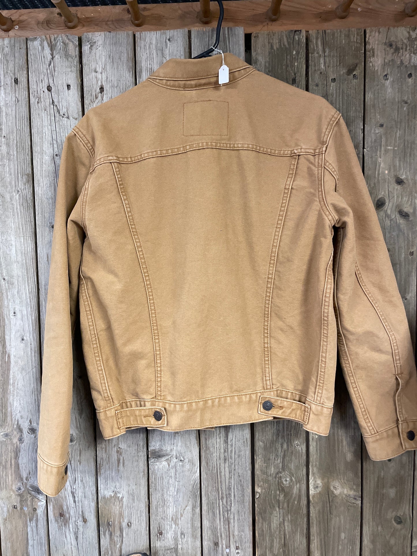Vintage jeansjacka Levis brun / beige medium