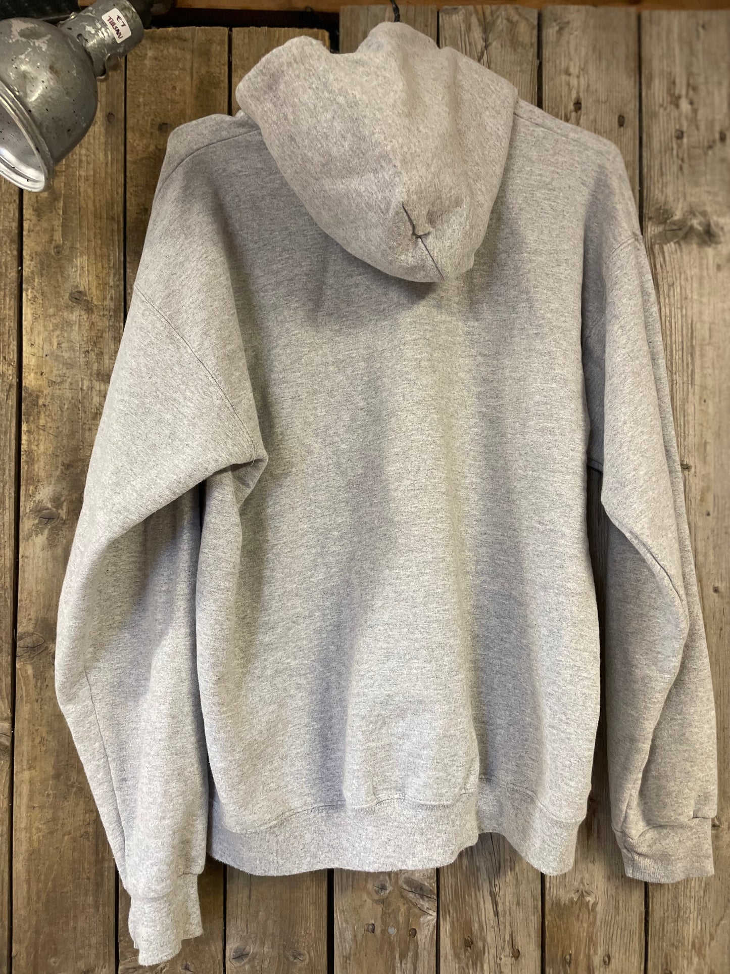 Vintage trasher hoodie grå medium
