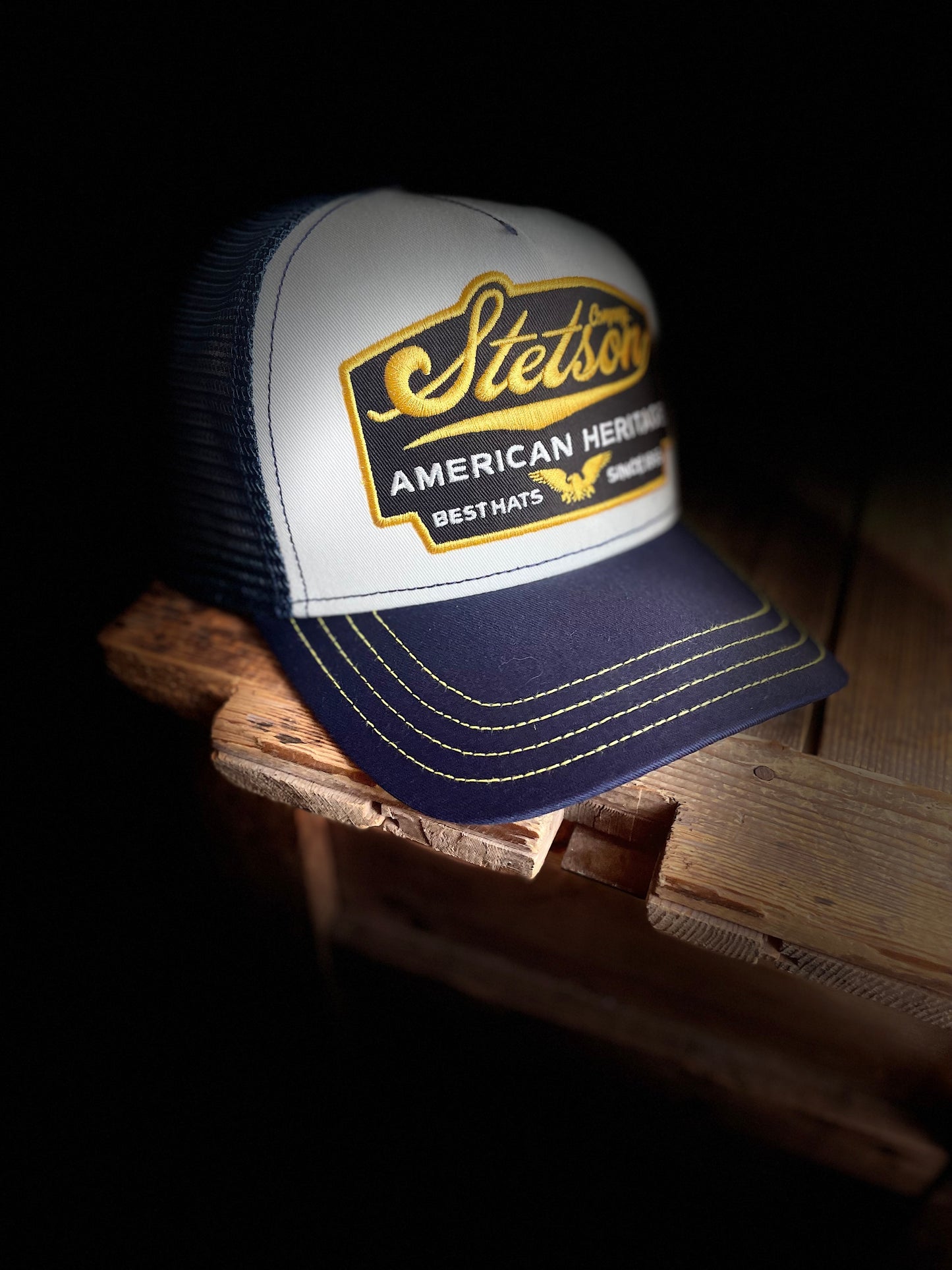Stetson Trucker Keps blå heritage