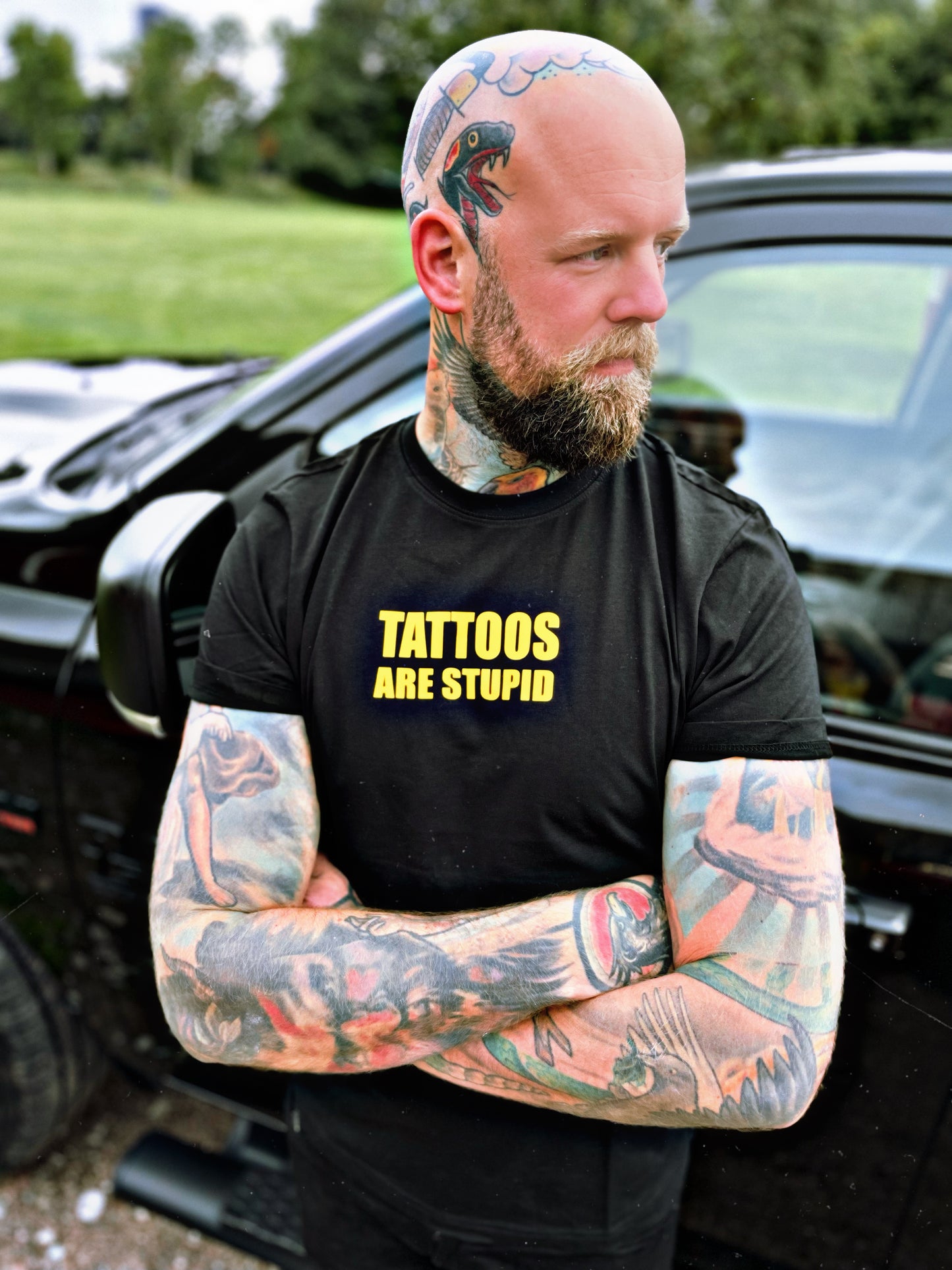 Rebell tshirts tattoos are stupid unisex