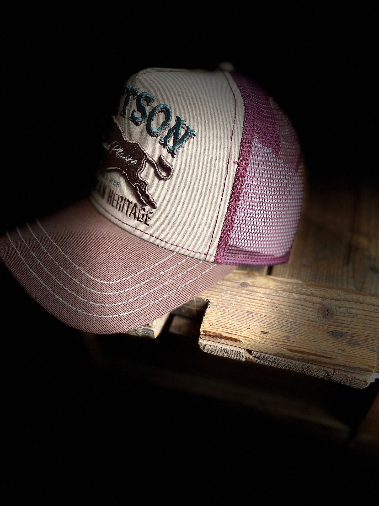 Stetson Trucker Keps Bull