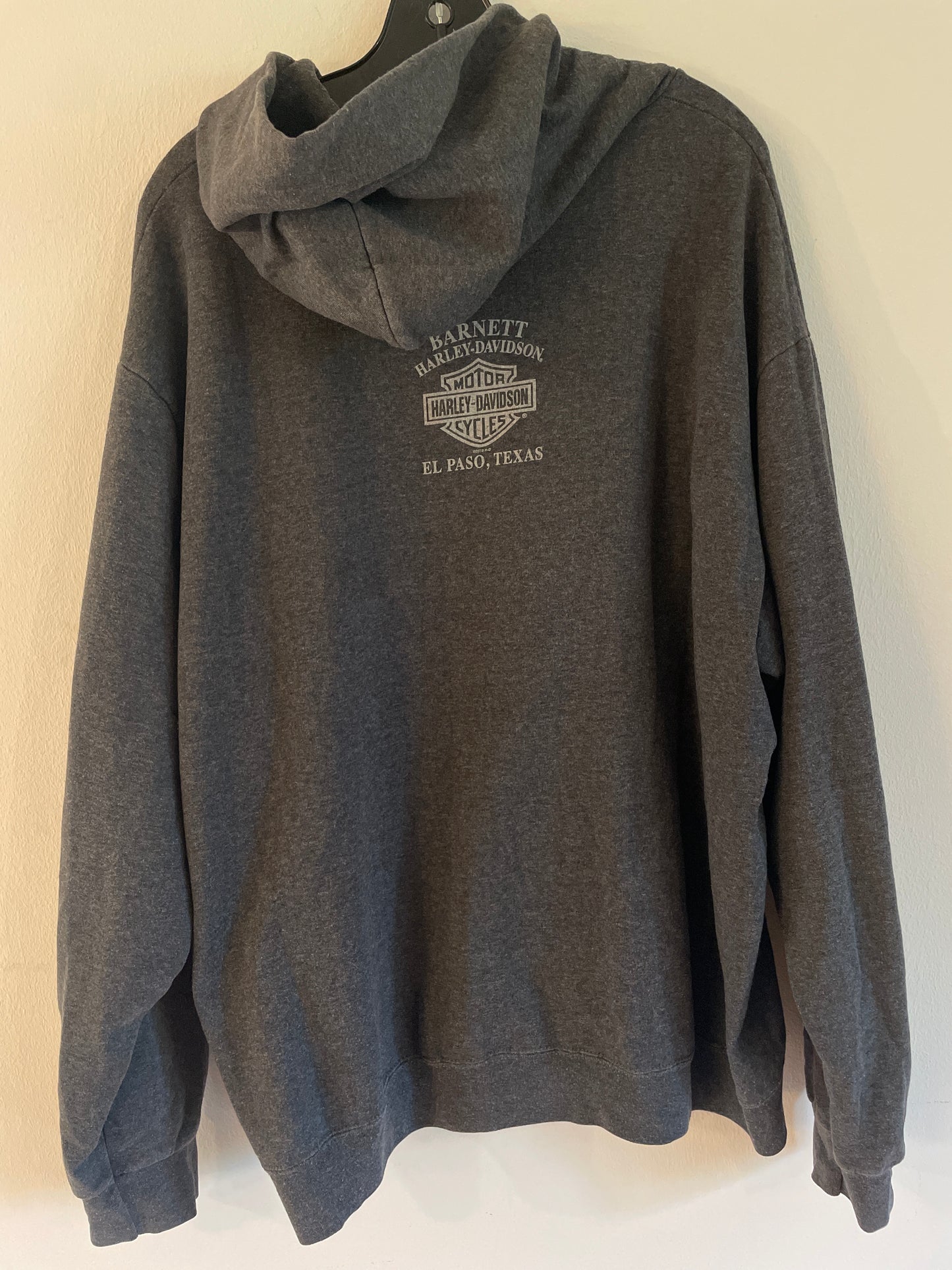 Harley Davidson tjock tröja grå unisex xxl funkar till Xl large