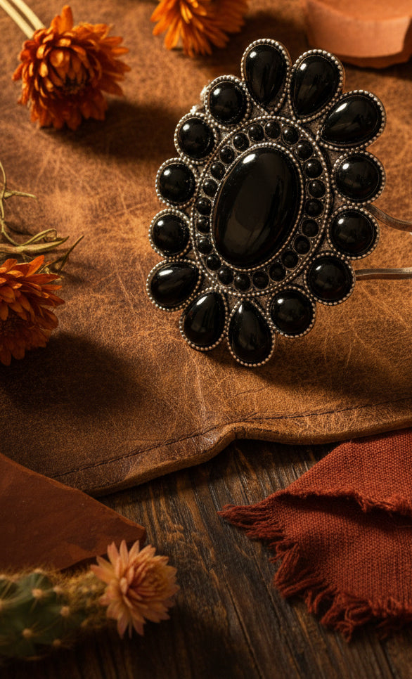 Texas jewelry armband svart