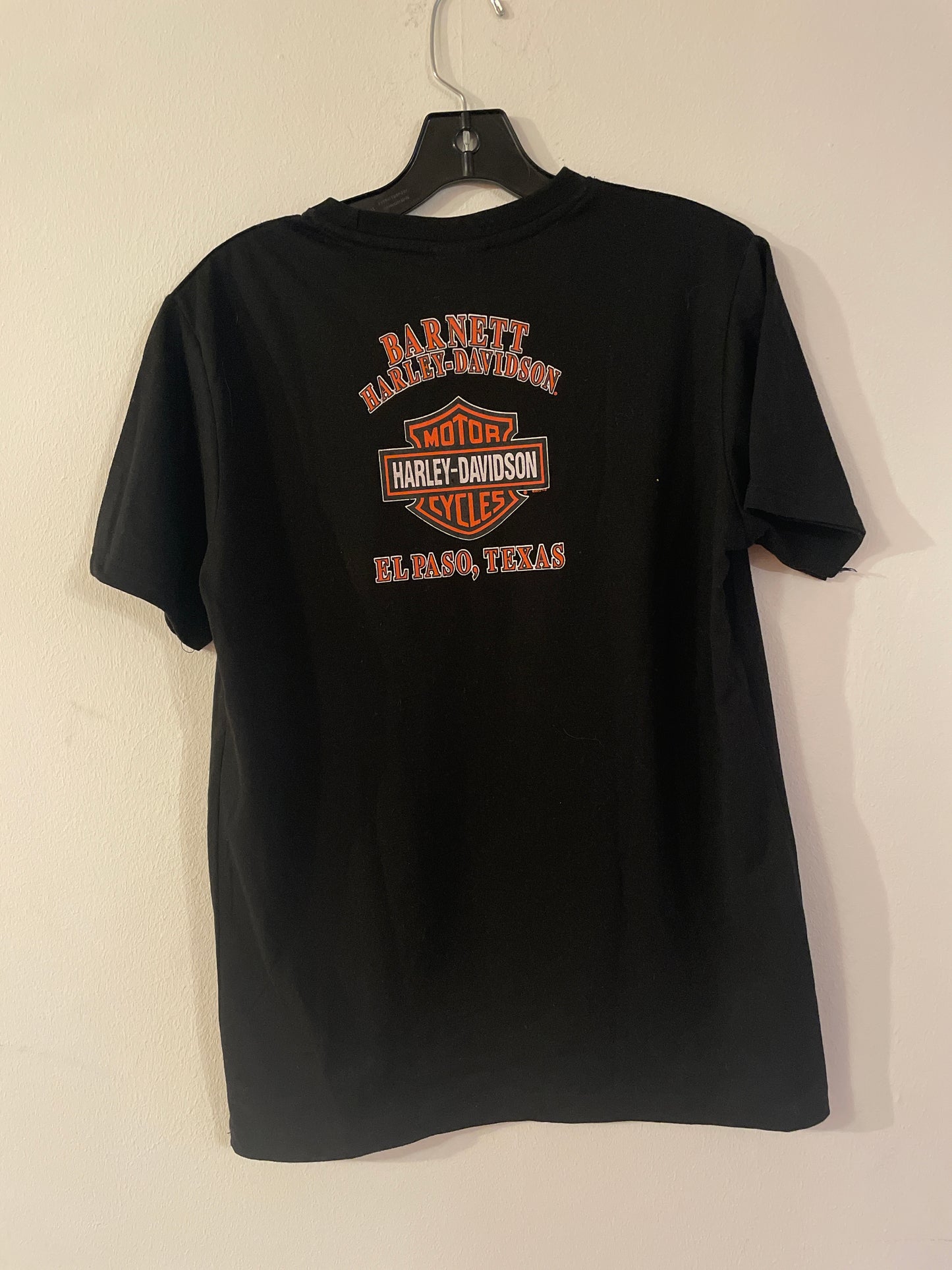 Harley Davidson motorcykel tshirt svart small /medium unisex