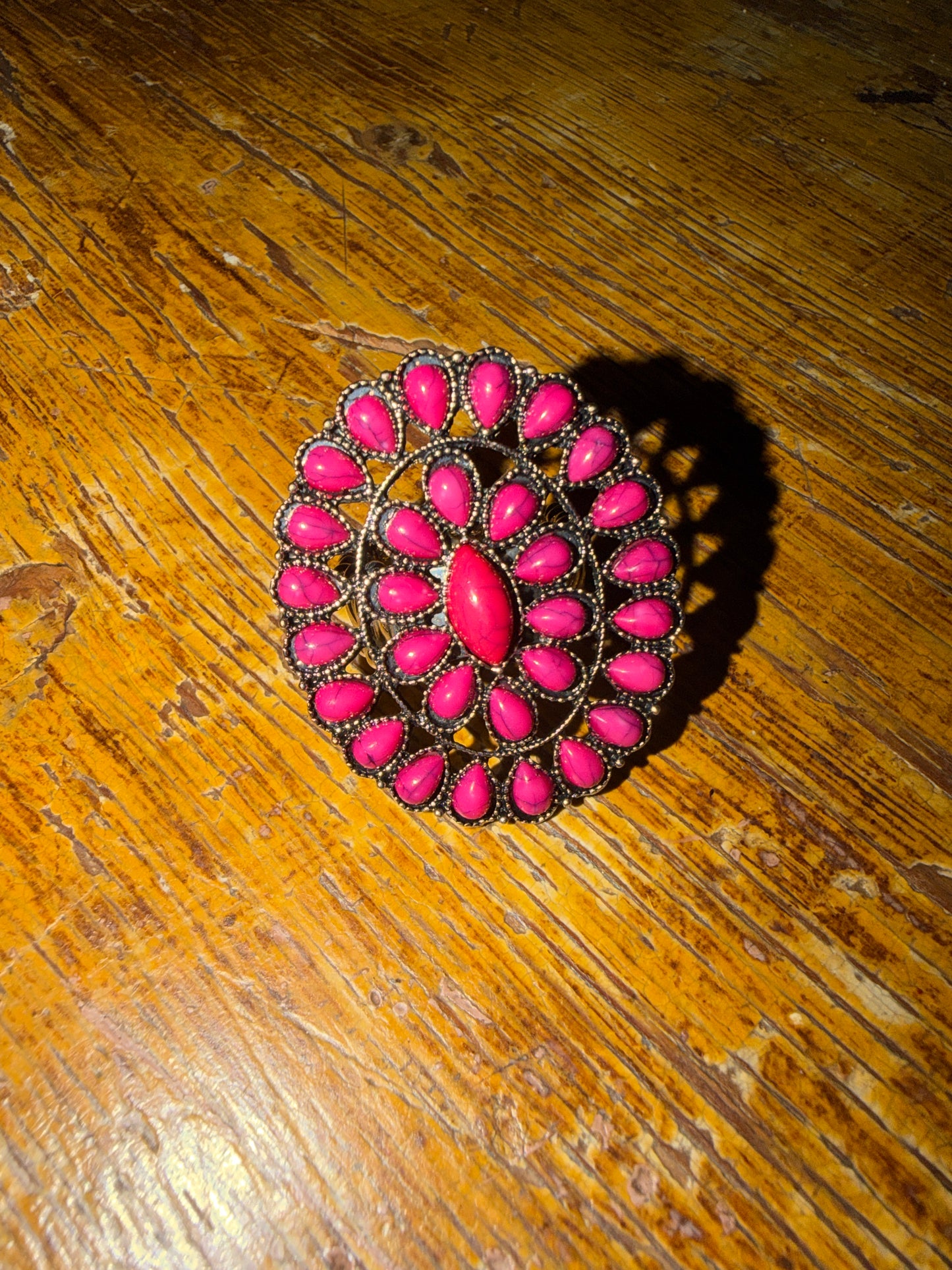 Texas jewelry rosa stor ring stretch