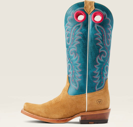 Ariat futurity boon Western Boot dam boots buckskin