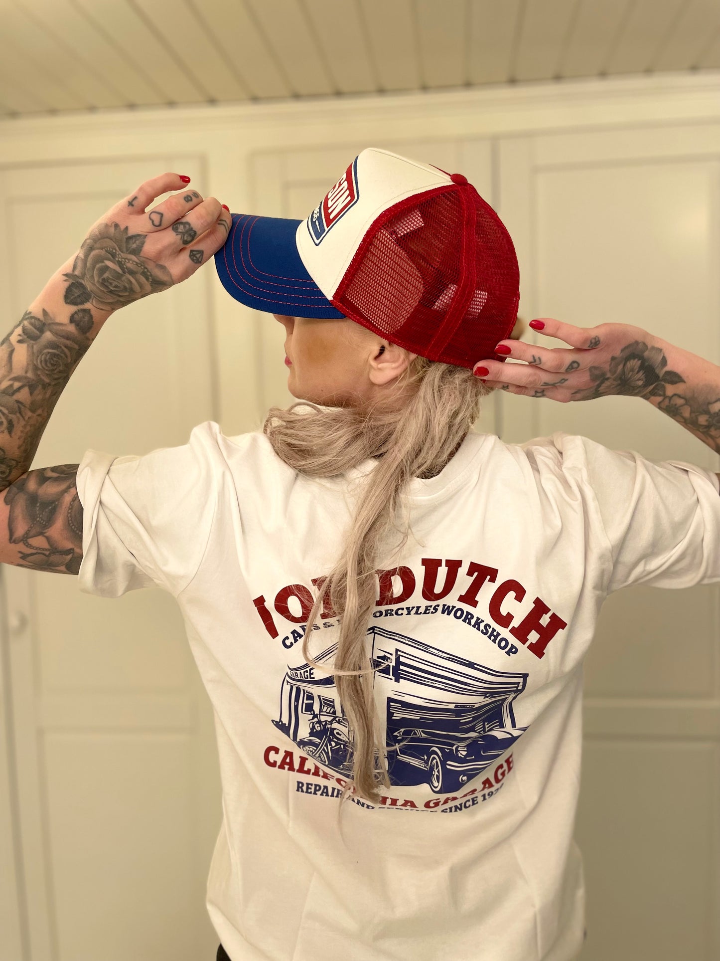 Von Dutch Repar t-shirt white