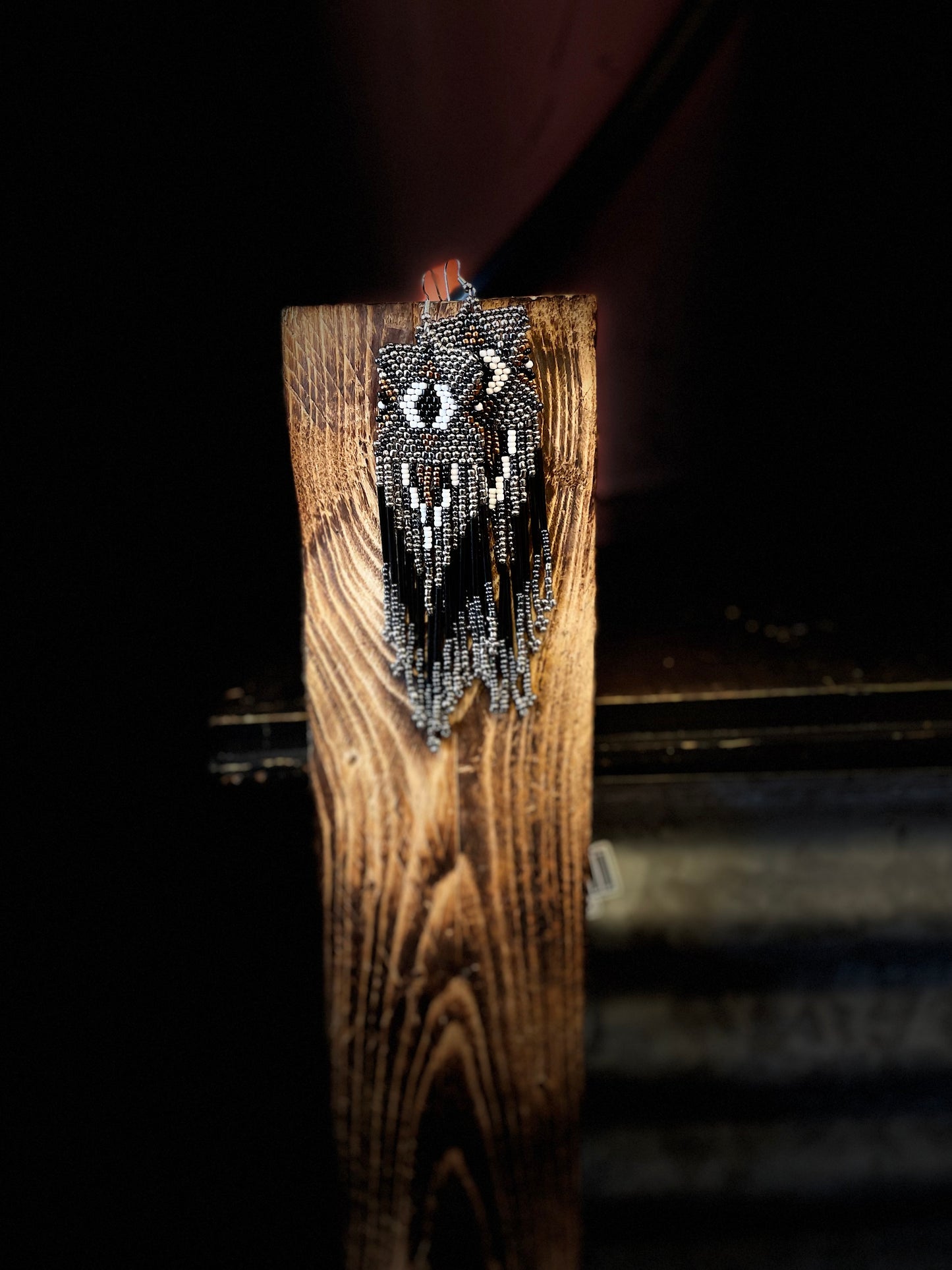 rebell örhängen indian pärlor lång strlk