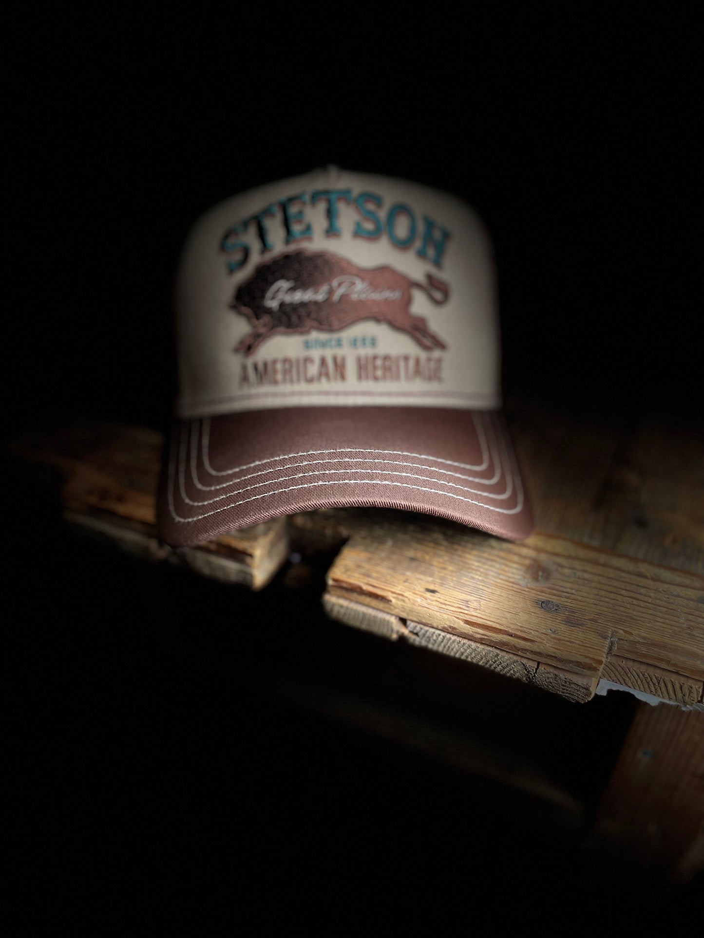 Stetson Trucker Keps Bull