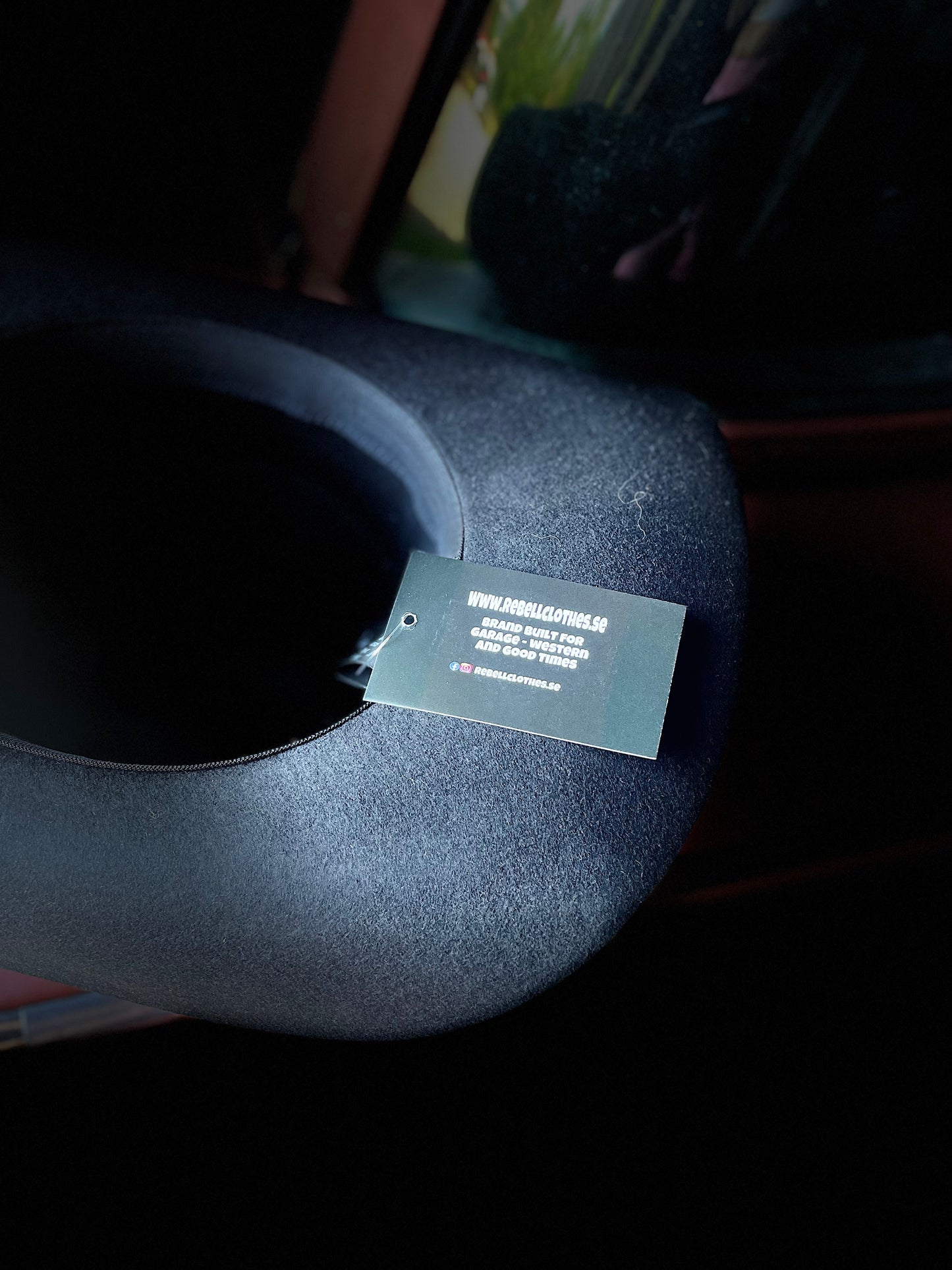 Rebell redwood ridge svart western hatt