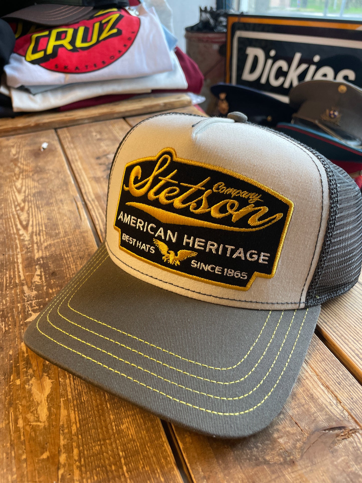 Stetson Trucker Keps herritage grå