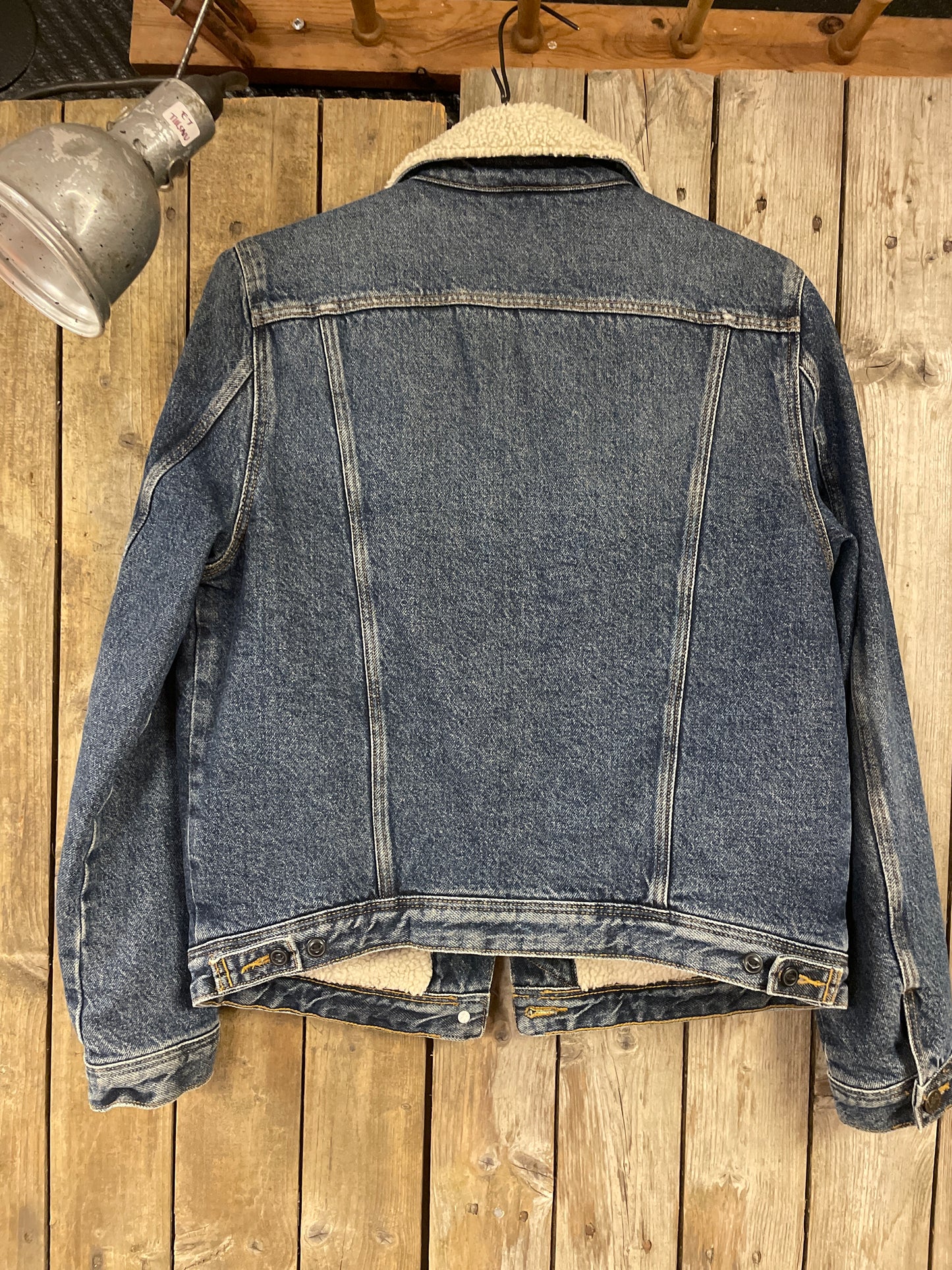 Vintage jeansjacka lee storm rider medium