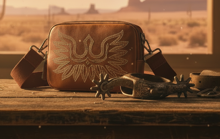 Ariat western Casanova bag brun