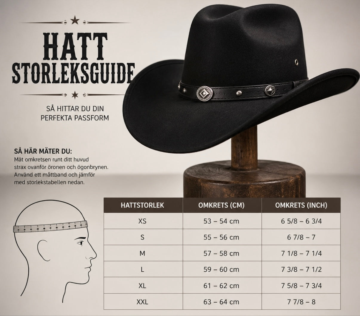 stars & stripes Filt hatt - Houston Brown