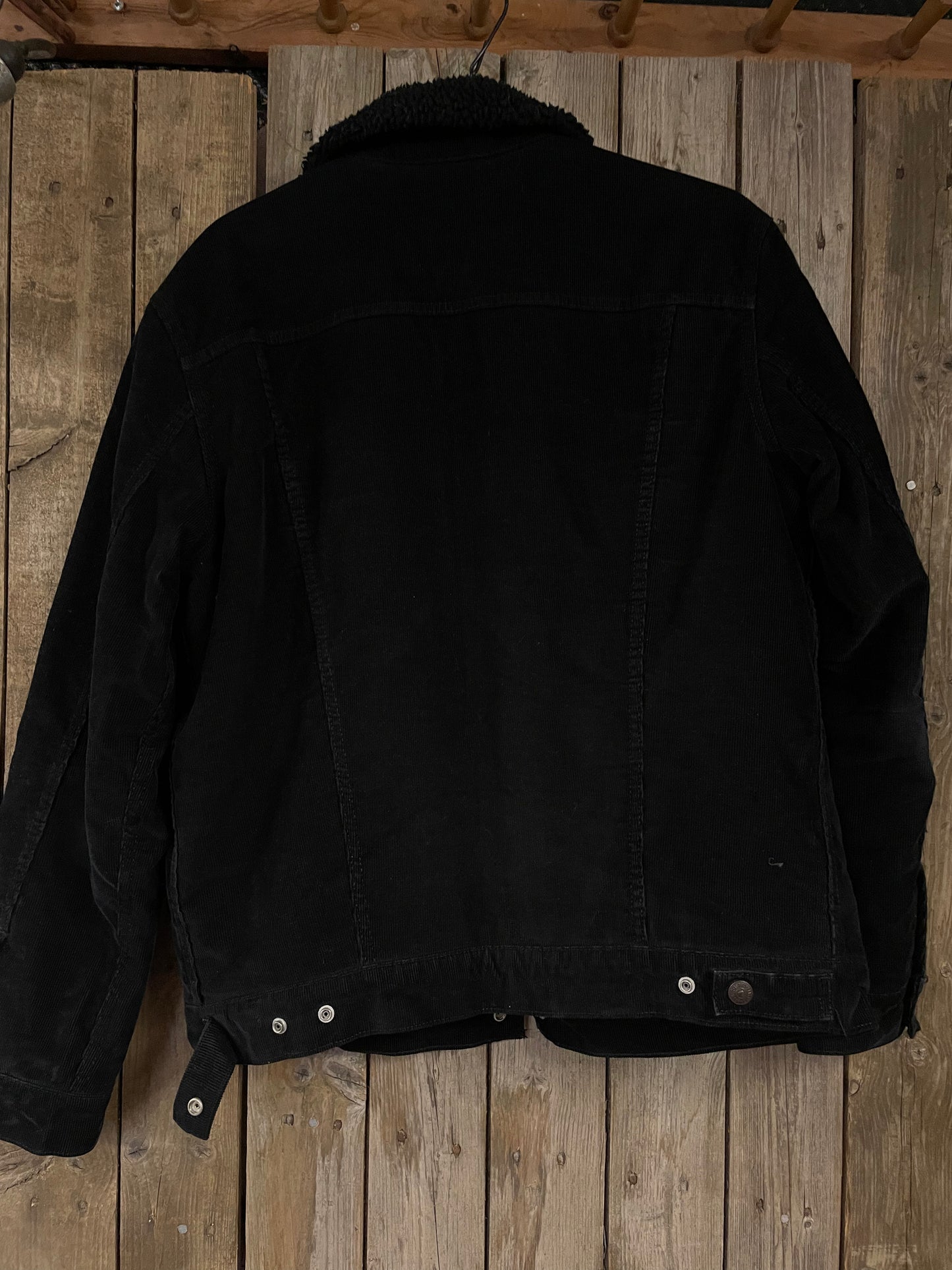 Vintage jeansjacka Levi’s svart Manchester